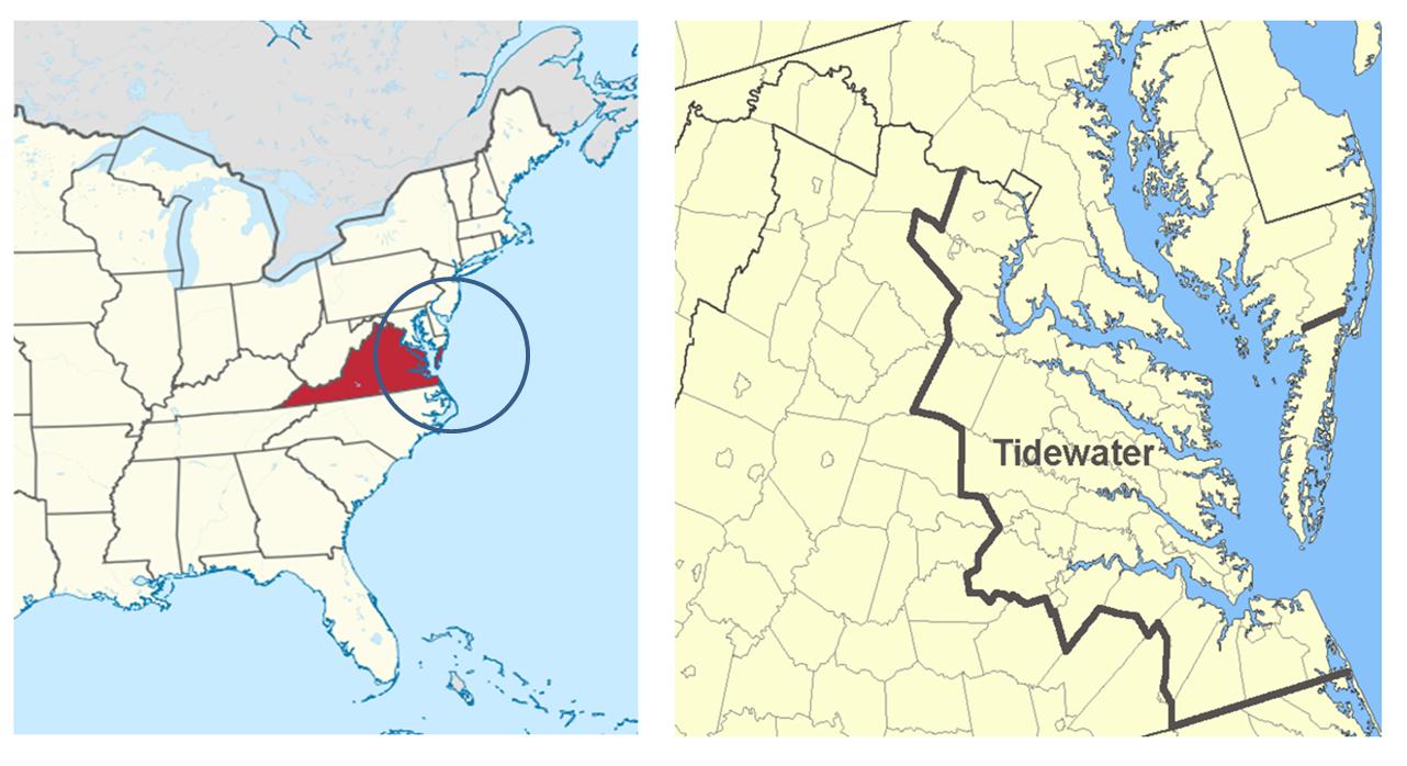 Virginia's Five Regions Virginia Studies